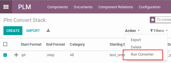 Odoo image and text block